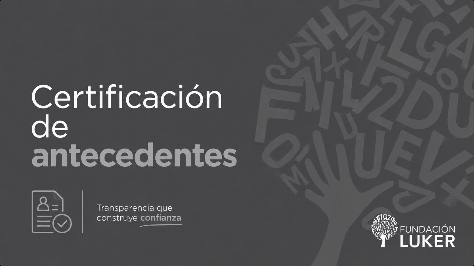 Certificado de antecedentes judiciales 2025 